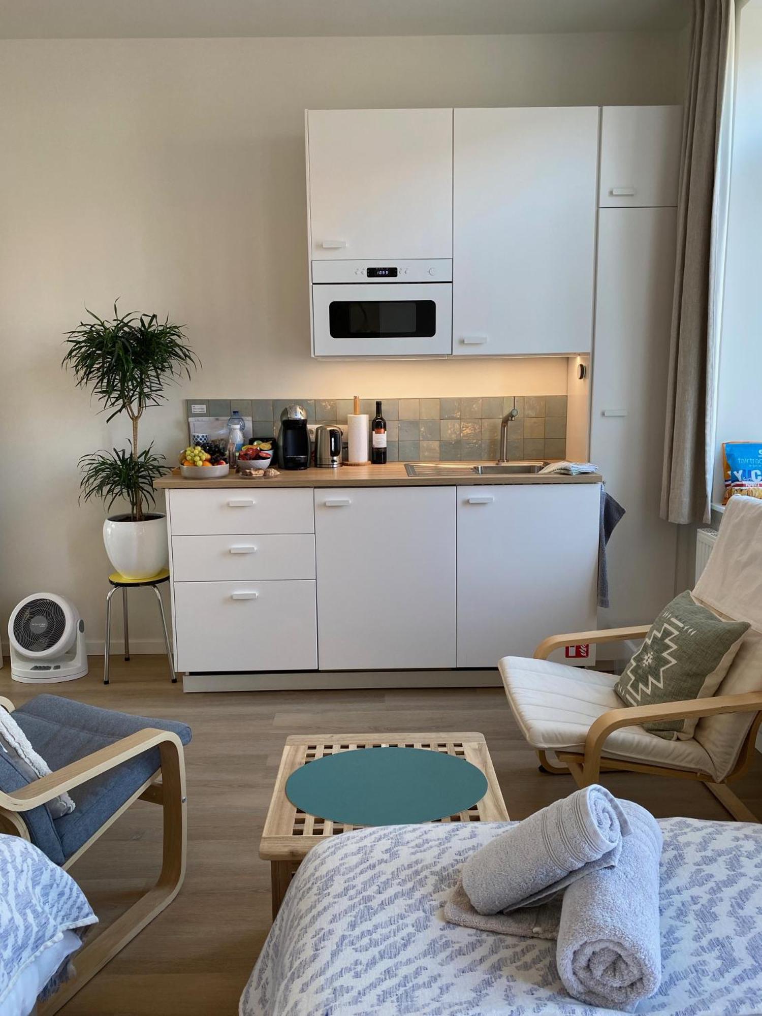 Logies-M Comfort Studios Inc Bikes B&B 오스텐드 외부 사진
